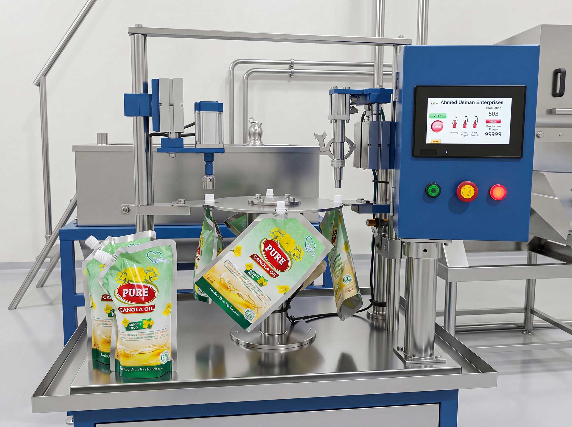 Automated production systems at Pakistan Oil Mills